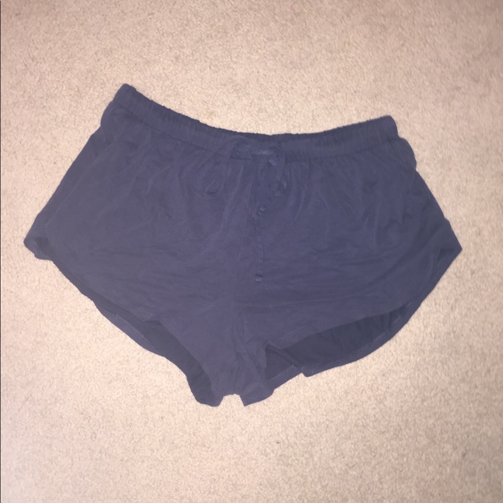 Navy Blue Aerie Lounge Shorts- SMALL